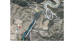 La Confederación Hidrográfica del Ebro planifica los trabajos para el bombeo de los pozos de la cola del embalse de Calanda